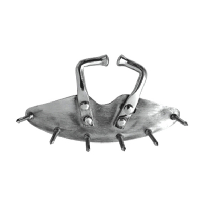  Calf  Weaner With Spring Adjustment and Spikes Aluminum