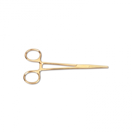 5.5 Kelly Forceps (Straight Gold)