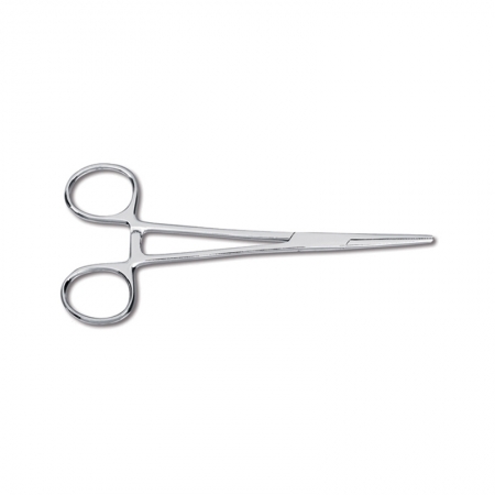 5.5 Kelly Forceps (Straight Silver)