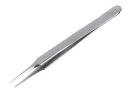 Jeweller Forcep, straight 11.2cm