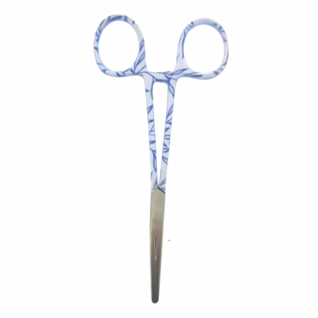 Blue Leaf Patterned Forceps